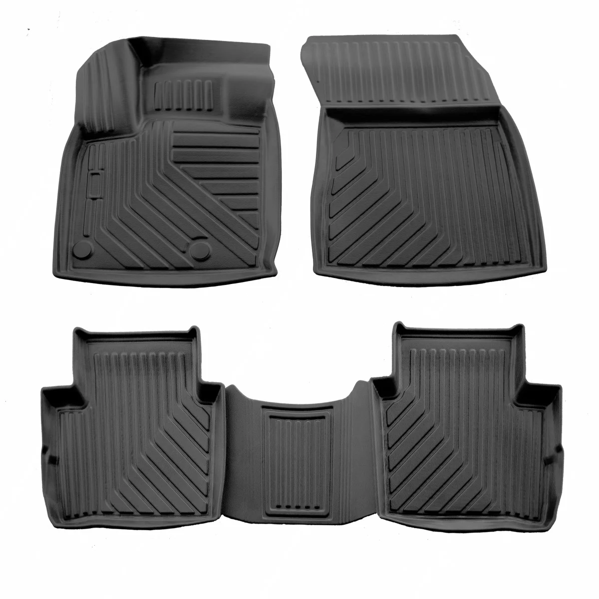 "3D pour NISSAN QASHQAI J12 (2021-2024), sans e-power, tapis auto image"