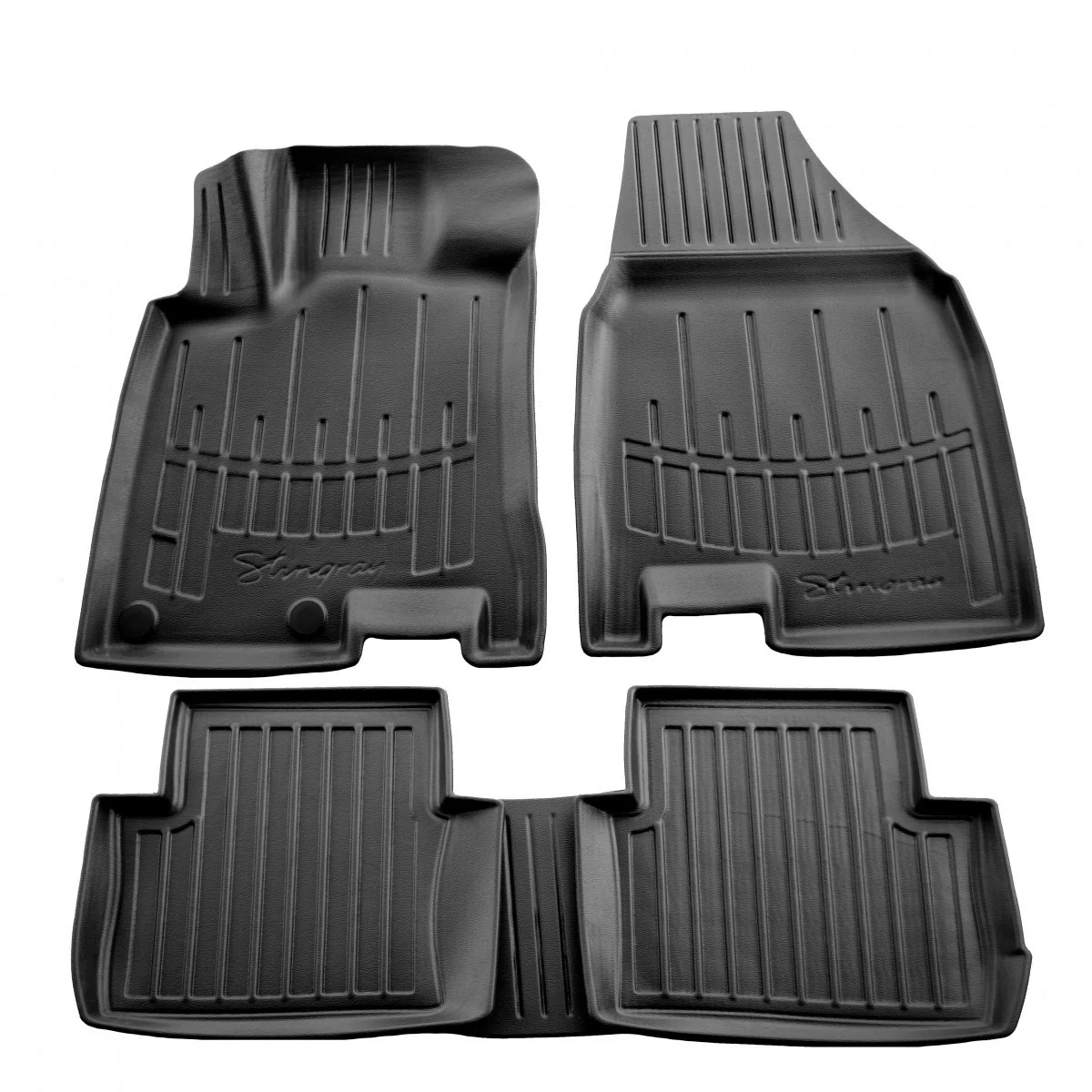 "Tapis sol voiture 3D pour NISSAN QASHQAI plus2 (J10) (2008-2014), caoutchouc passgenau image"
