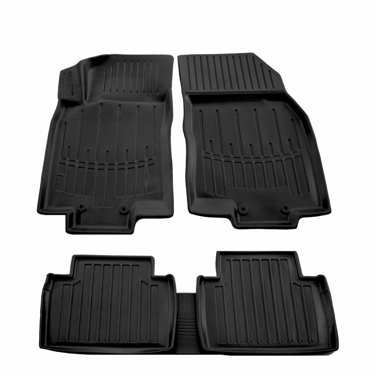 "Tapis de sol voiture, tapis voiture caoutchouc 3D, pour NISSAN Rogue (T32) (2013-2020), tapis de sol auto sur mesure image"
