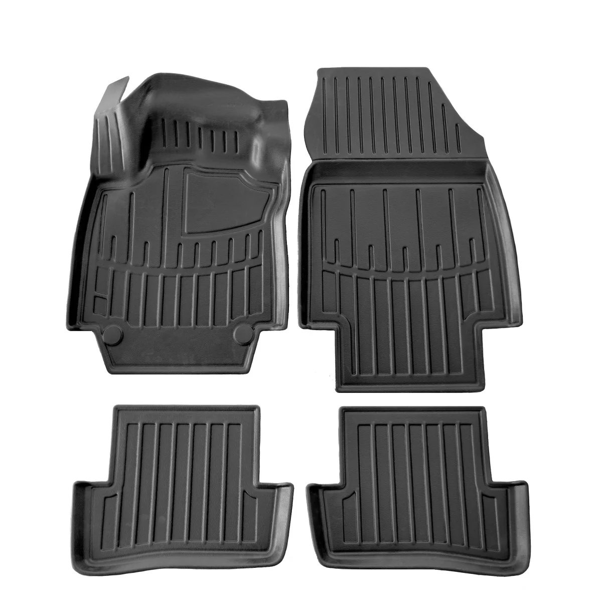 "Tapis de sol voiture, tapis voiture, 3D caoutchouc pour RENAULT Captur (2013-2019), tapis de sol auto image"