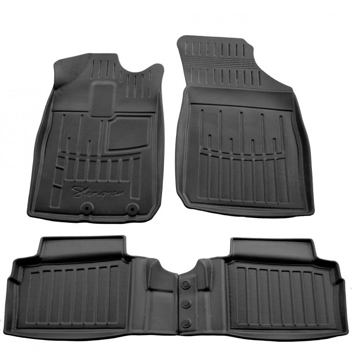 "Tapis de sol voiture 3D pour RENAULT City K-ZE (2021-...) - parfaitement ajusté image"