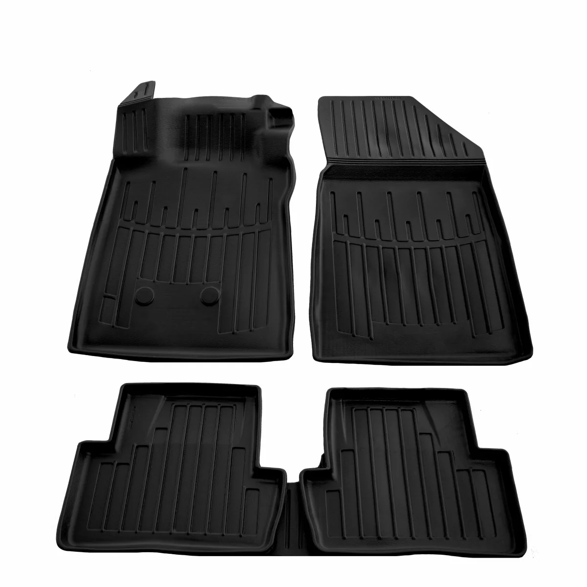 "3D pour Renault Clio III (2005-2012), passgenaue Autofußmatten, caoutchouc, antidérapant, sur mesure image"