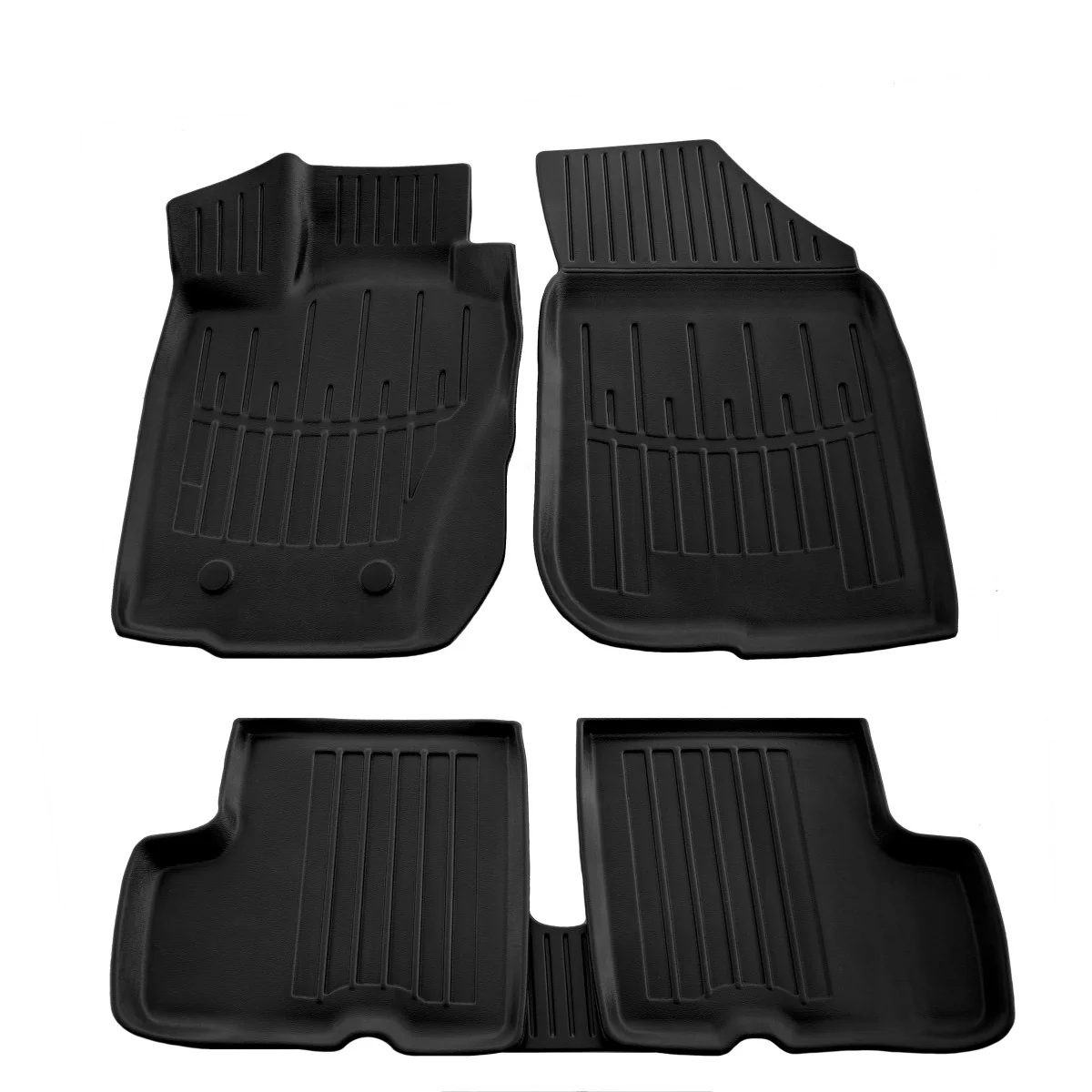 "Tapis de sol voiture, RENAULT Duster (2015-2018) 4WD, 3D, tapis voiture caoutchouc sur mesure image"