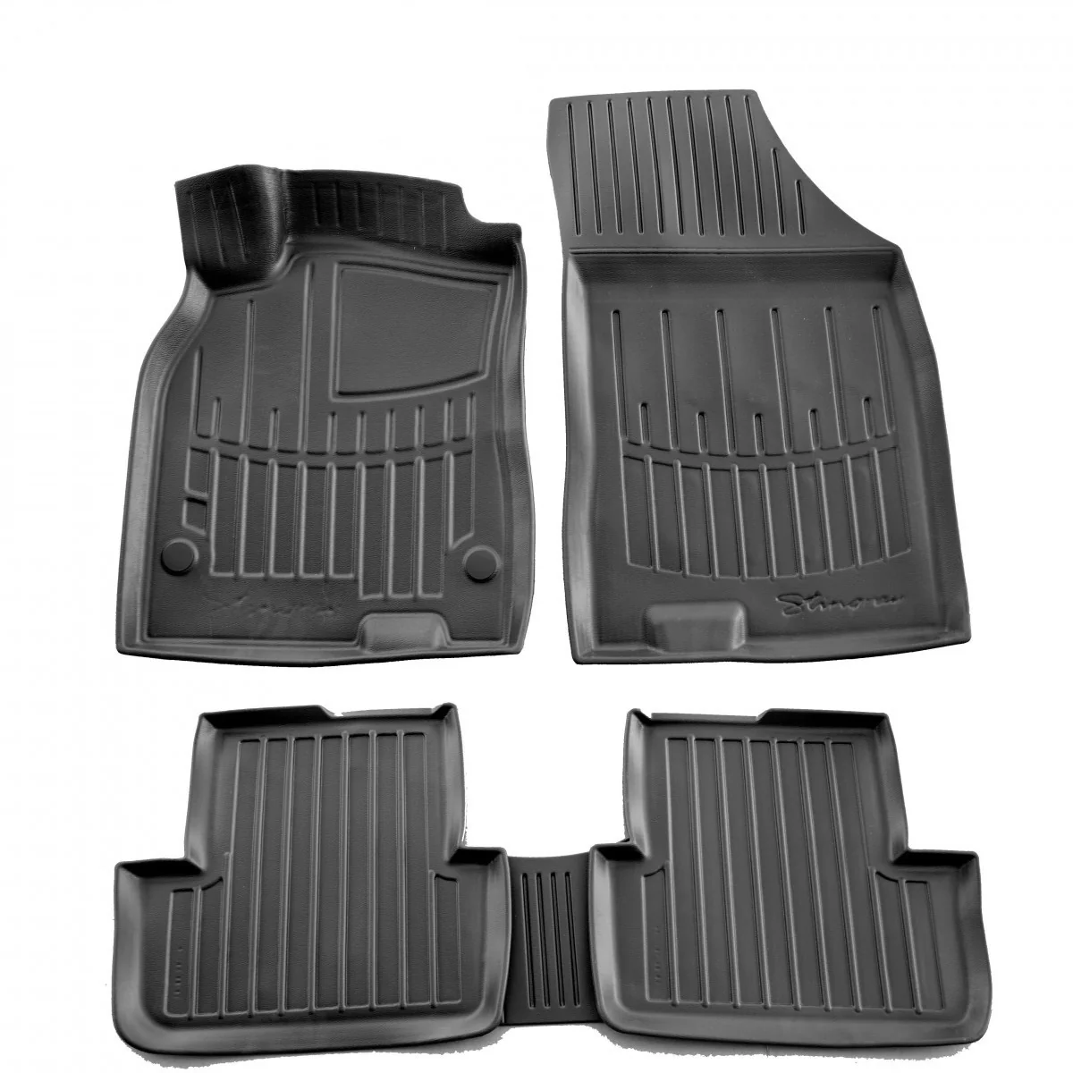 "Tapis de sol voiture Renault Fluence (2009-2015), 3D, tapis auto sur mesure image"