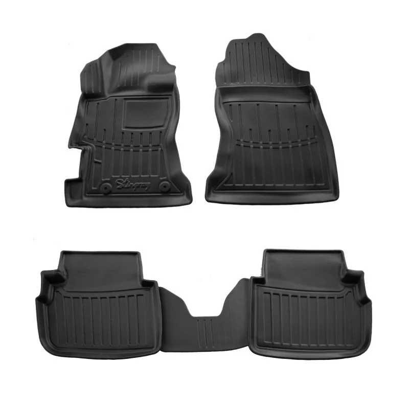 "Tapis auto 3D pour SUBARU XV (GT) (2017-2022), bord haut, inodore image"