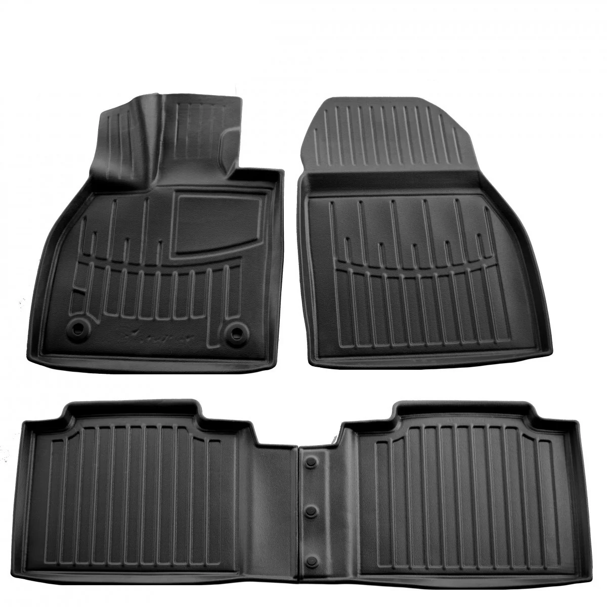 "3D Gummimatten pour TOYOTA bZ4X (EA10) (2023-...), sur mesure, en polyuréthane, inodore image"