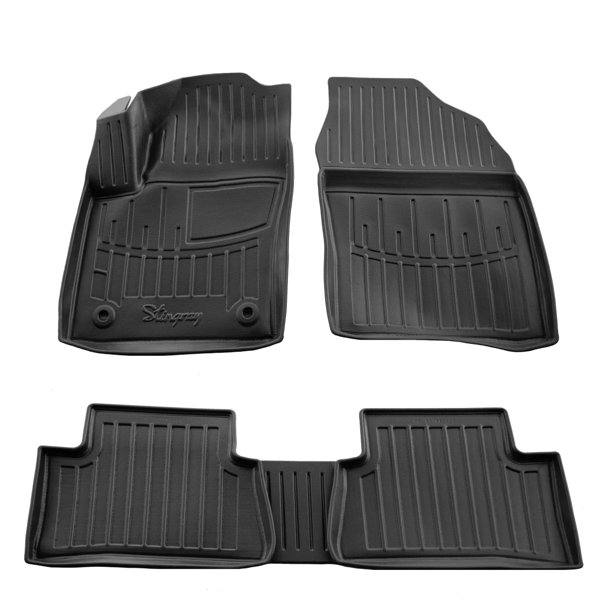 Tapis de sol voiture, pour TOYOTA C-HR (2023-...), 3D, sur mesure, en polyuréthane