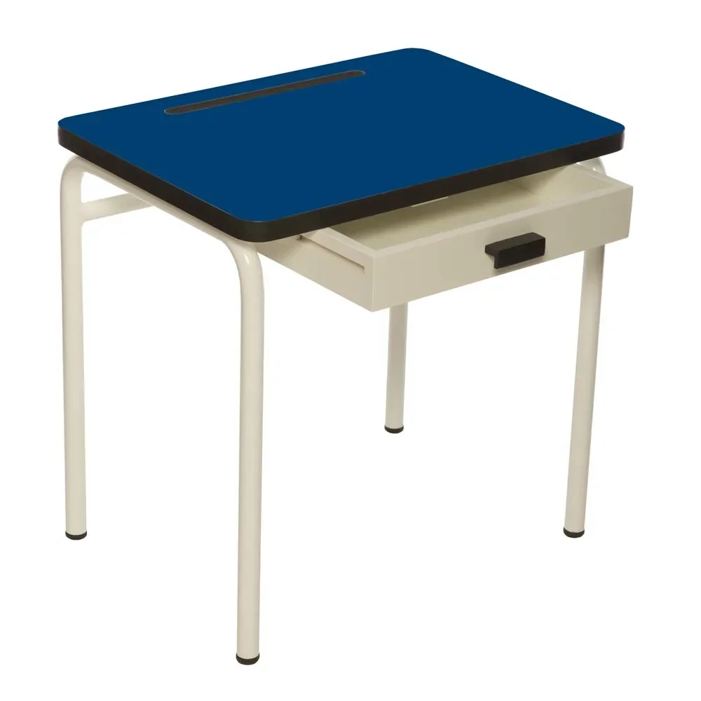 "Gambettes Table d'enfant/bureau Régine bleu cobalt image"