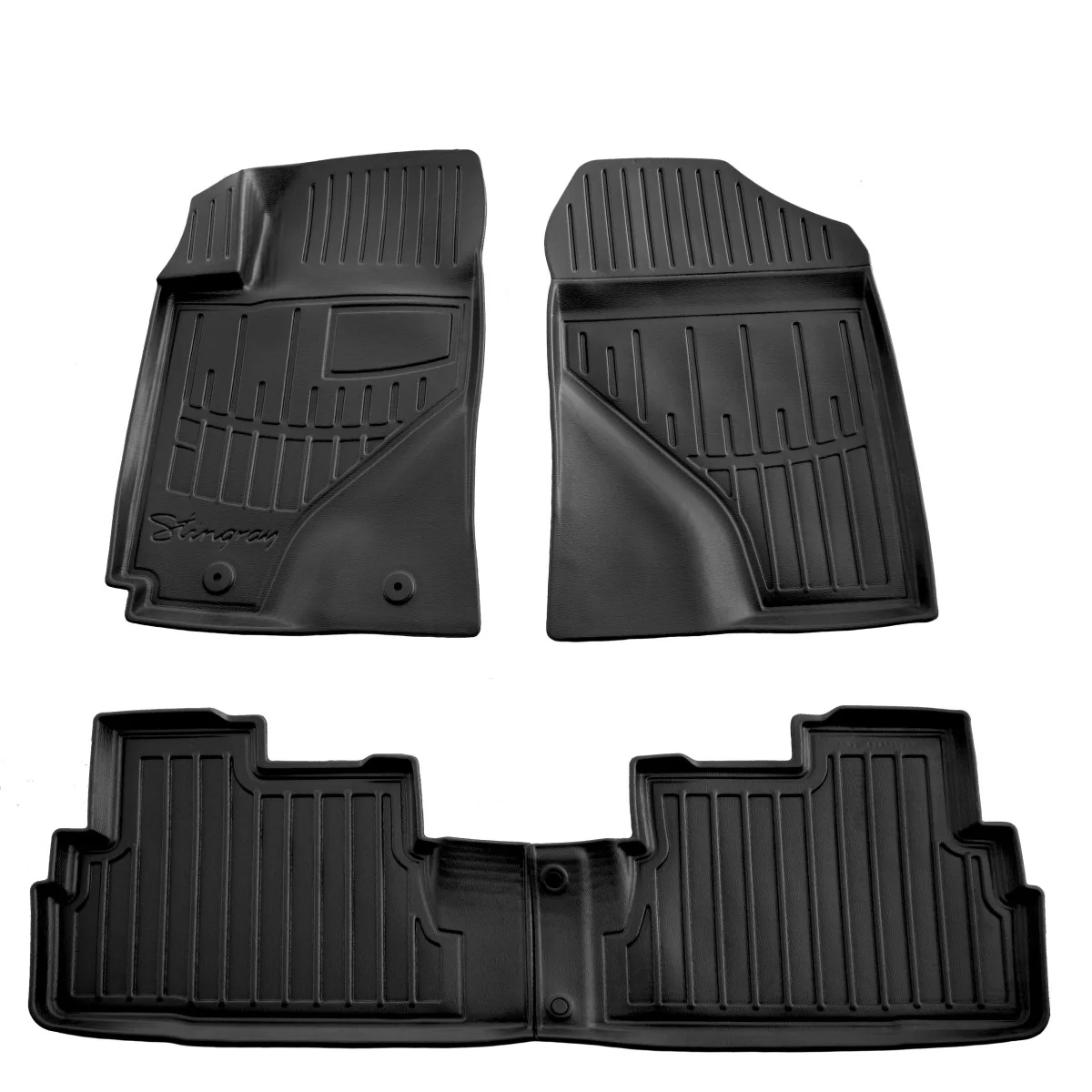 "Tapis de sol auto 3D pour TOYOTA Corolla Verso (ZER/ZZE) (2004-2009), ajustement parfait image"