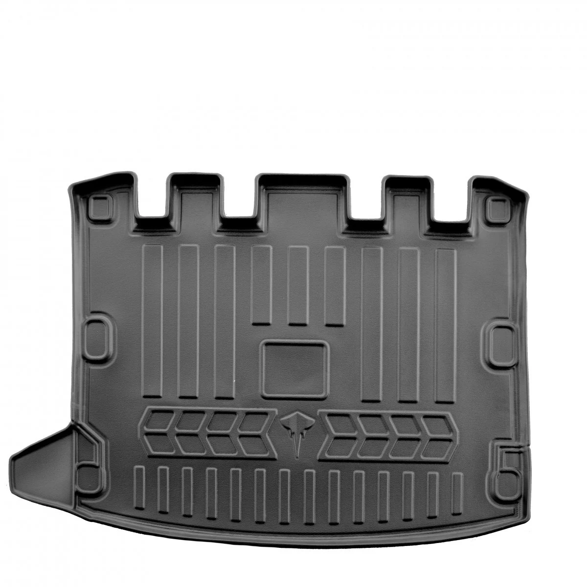 "Tapis de coffre Dacia Jogger, bac de coffre 5 places, 3D, sur mesure, polyuréthane image"