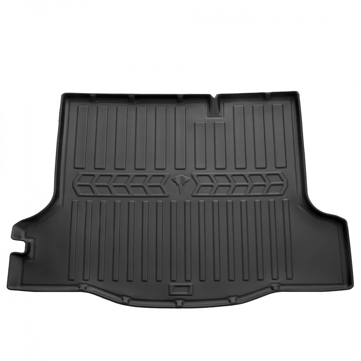 "Tapis de coffre Dacia Logan II (2012-2020) sedan, 3D, protection coffre voiture, bac coffre voiture, polyuréthane, passgenau image"