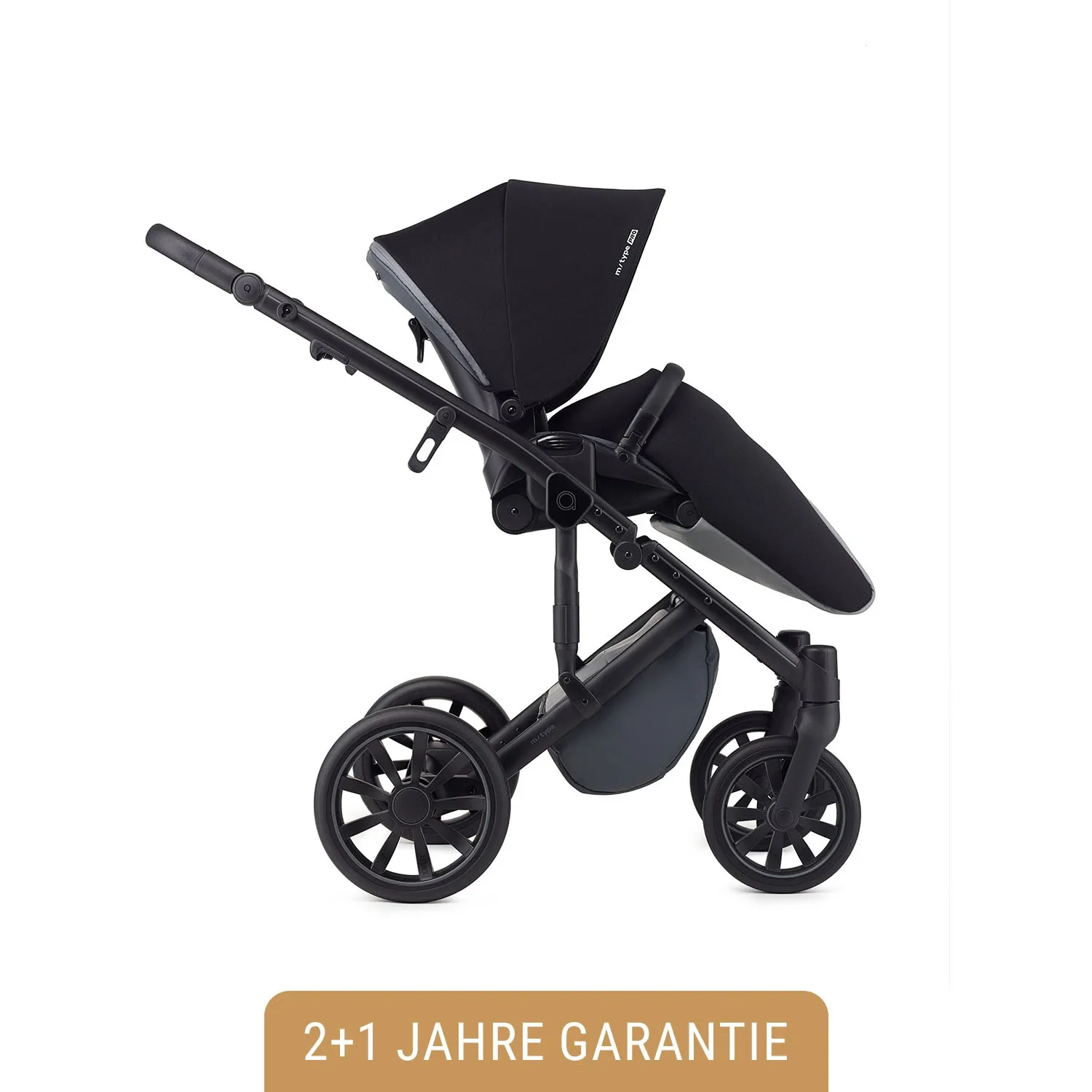 "Anex Poussette - m/type PRO, Poussette de couleur: Gris tech image"
