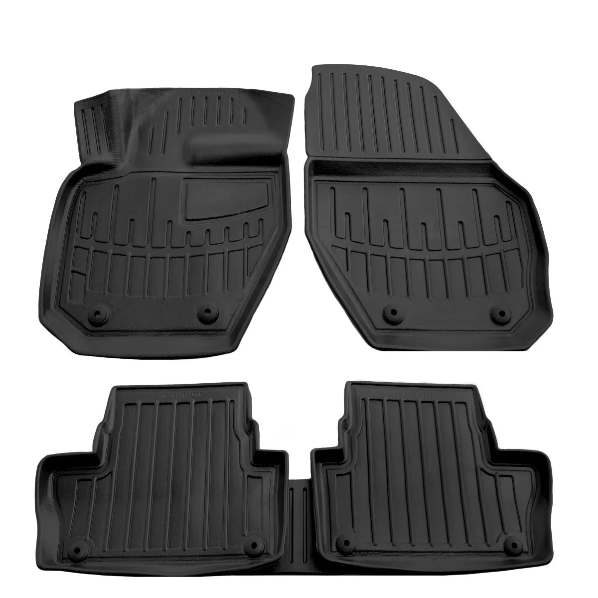 "Jeu de tapis en caoutchouc 3D pour VOLVO XC60 (2008-2017), tapis auto sur mesure image"