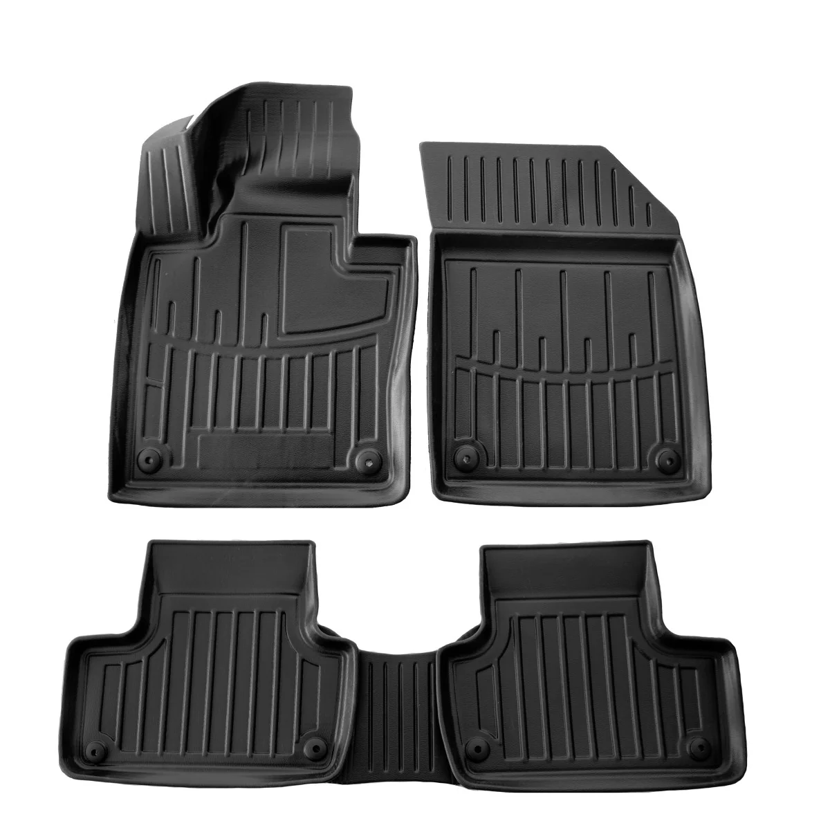 "Tapis de sol voiture, tapis voiture 3D, pour VOLVO XC60 (2017-...), tapis auto sur mesure image"