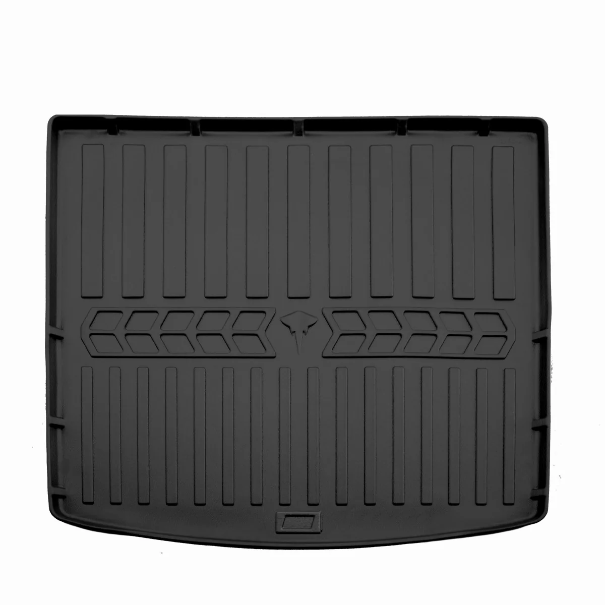 "Tapis coffre 3D MITSUBISHI Outlander (2012-2021) 5 places sur mesure, polyuréthane antidérapant image"