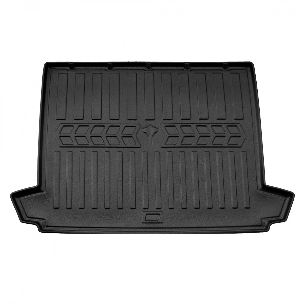 "Bac coffre Clio 3, tapis de coffre, protection coffre Clio III Kombi (2005-2012), 3D, ajusté parfaitement, plancher supérieur du coffre image"