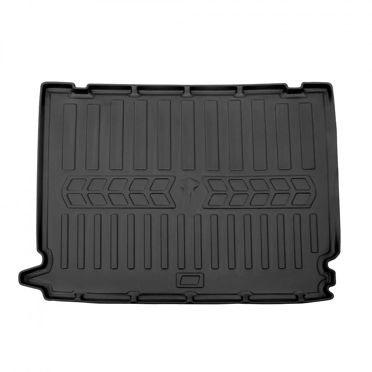 "Tapis de coffre Clio 4, bac de coffre, protection coffre, 3D, polyuréthane, pour Clio IV Kombi (2012-2019) - coffre inférieur image"
