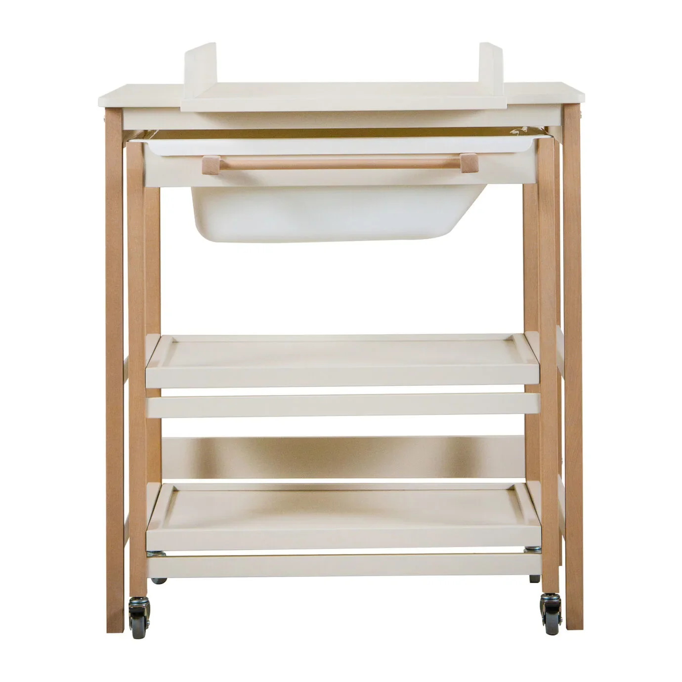 "Quax Meuble de salle de bain, Commode à langer - Smart, Couleur: Argile naturel image"