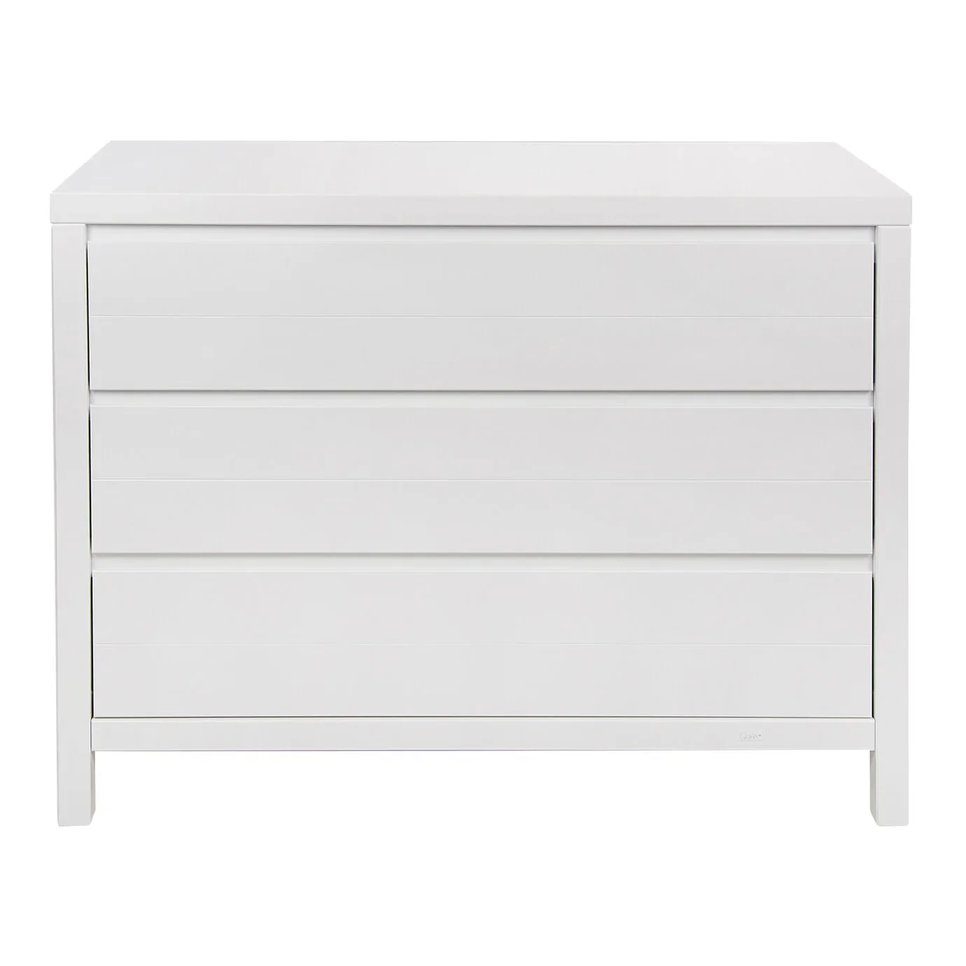 Quax Commode - Stripes, 3 tiroirs, Blanc