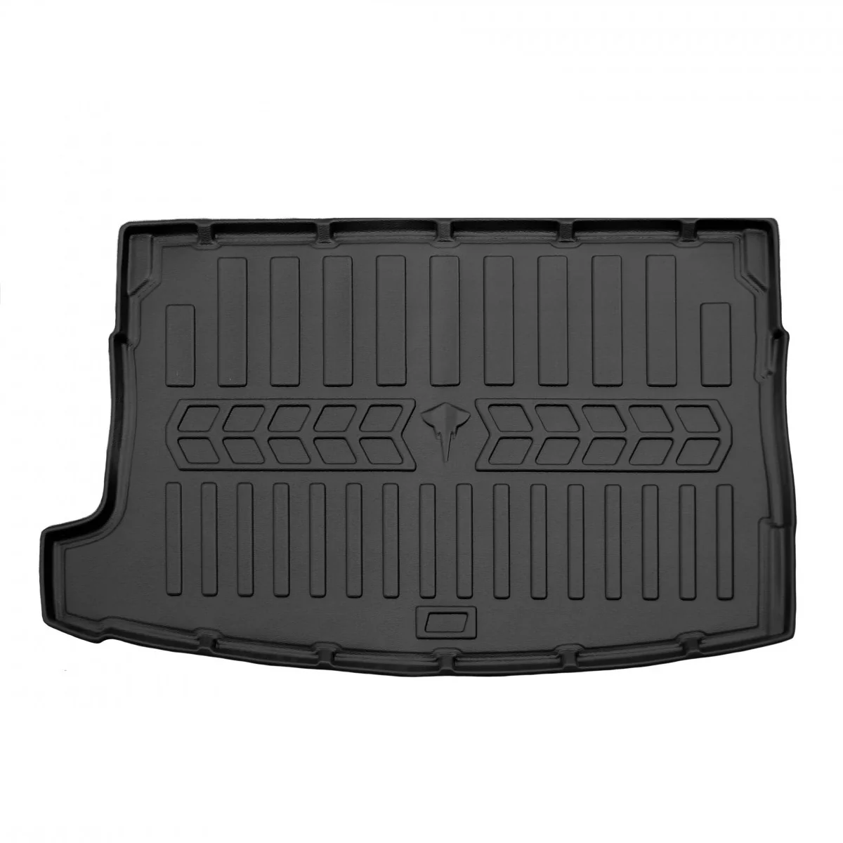 Tapis de coffre 3D pour e-Golf (2014-2020), parfaitement ajusté en polyuréthane