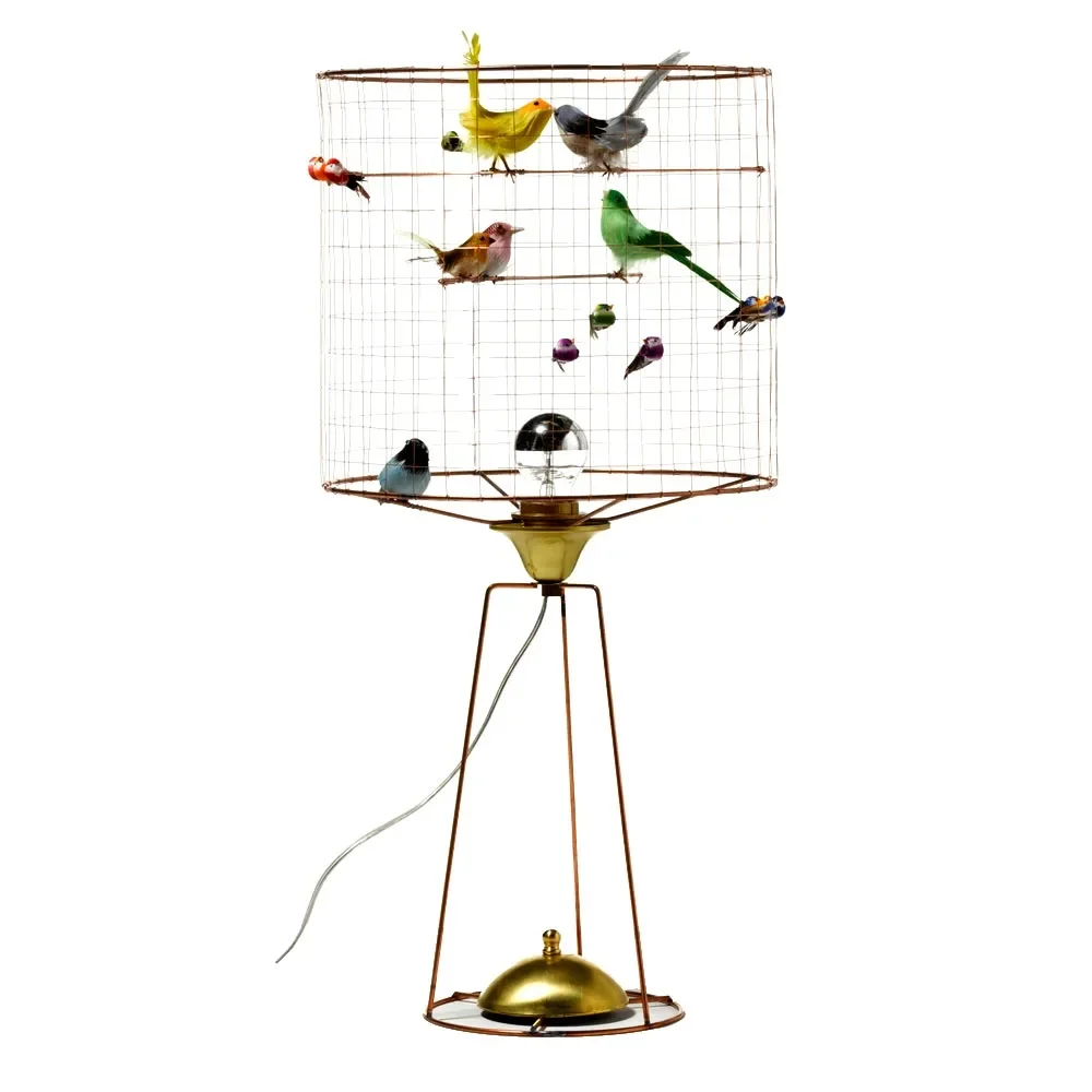 "Challières Lampe de table Volière pour oiseaux grande image"