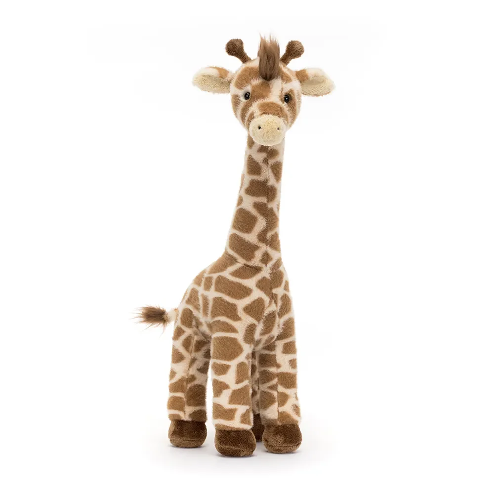 "Peluche girafe bio, douce, 32 cm, idéale pour bébé image"