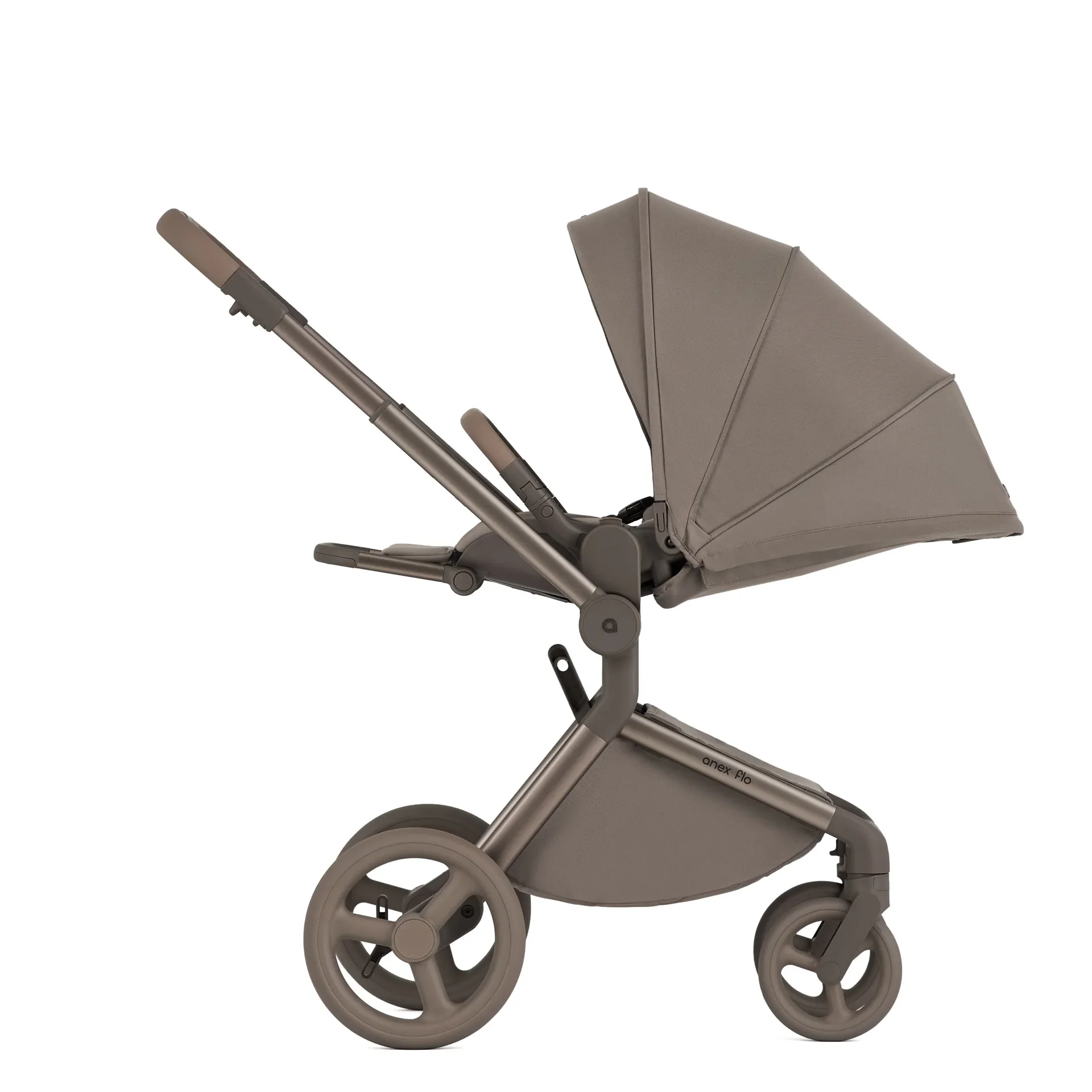 "Poussette combinée, poussette tout terrain, poussette naissance, inclinable, modulaire image"