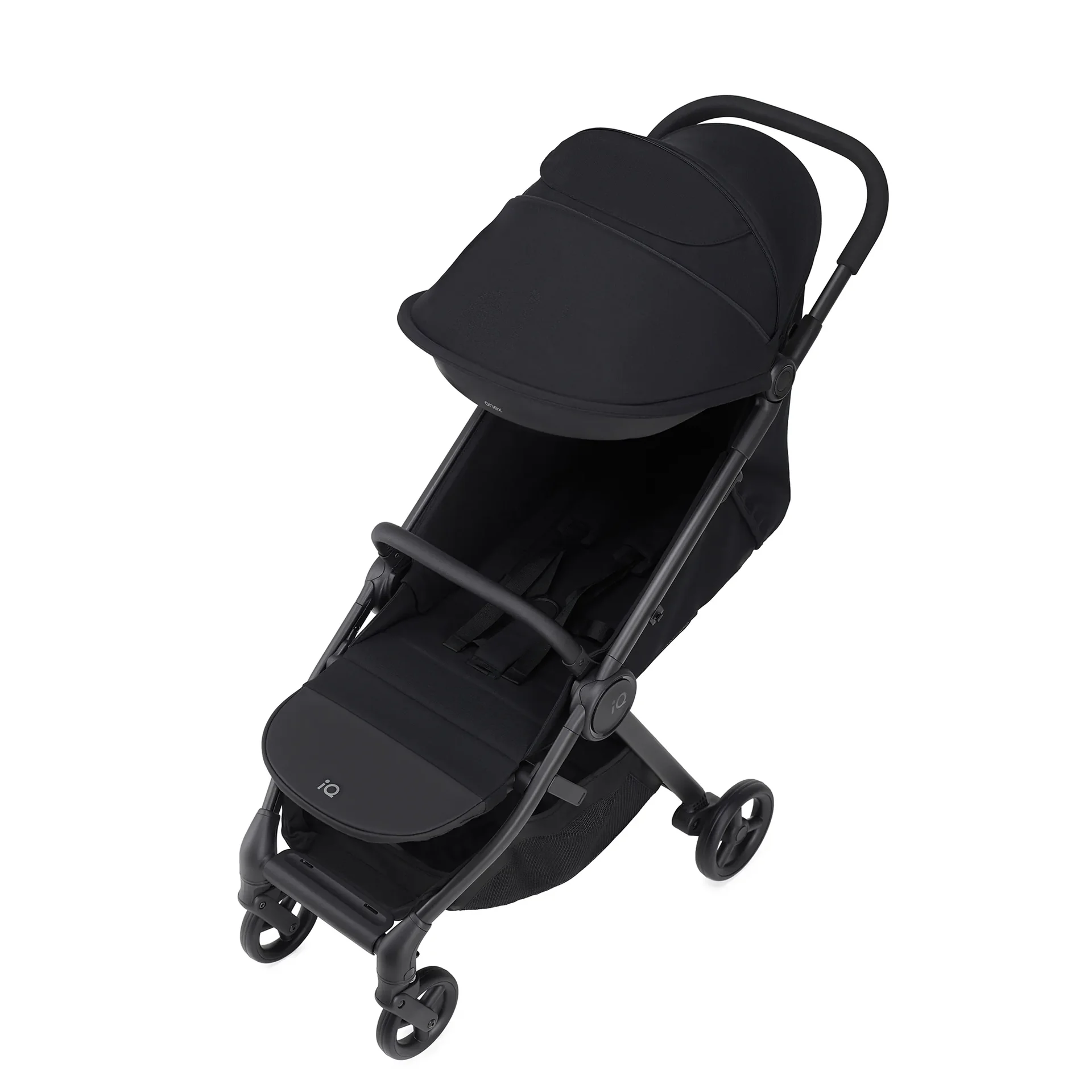 "Poussette légère sport 4 roues avec suspension Anex IQ Basic Nyx image"