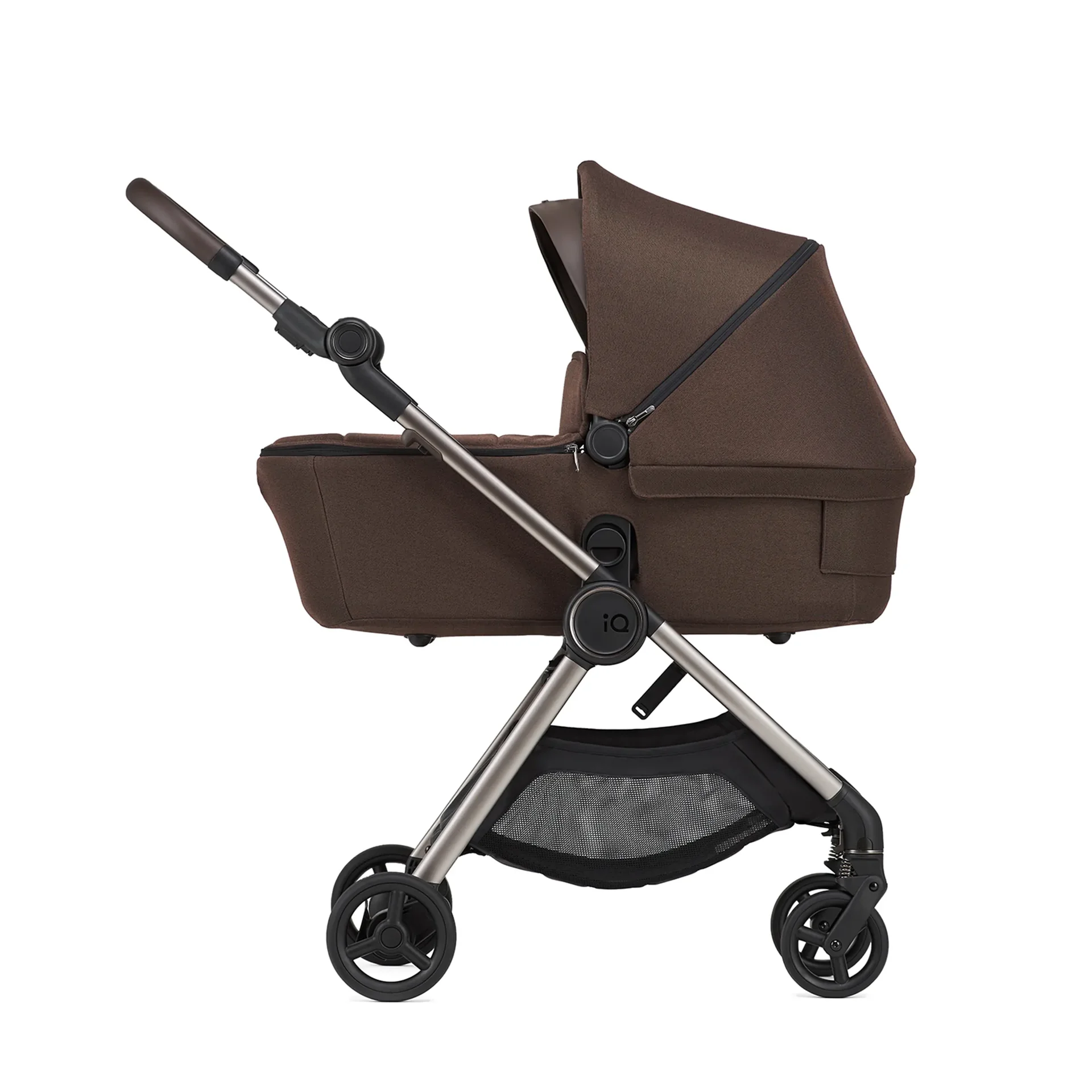 "Poussette Anex IQ Teddy tout-terrain, légère, pliable, revêtement Teddy image"