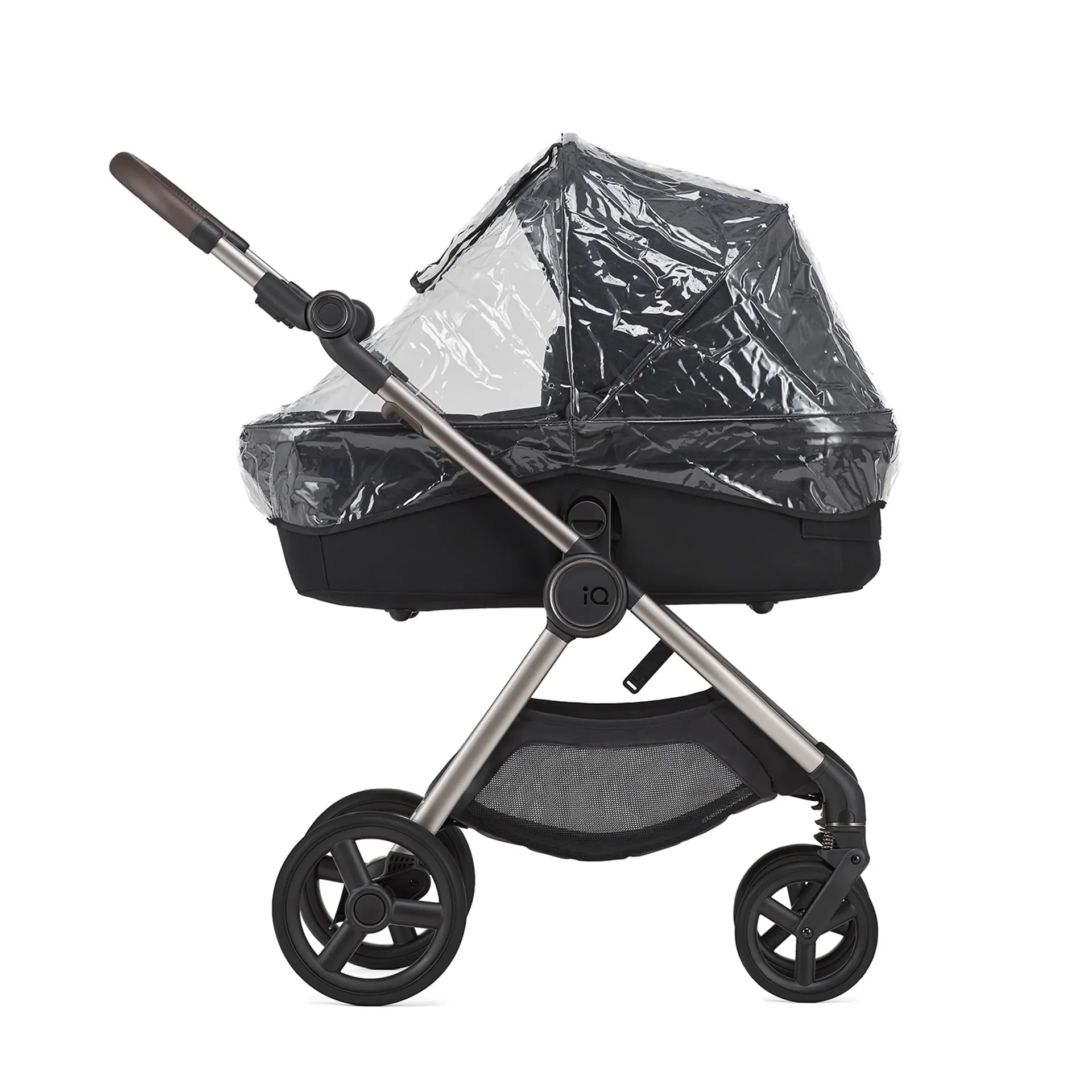 "Protection pluie pour poussette, habillage pluie et capote transparente image"