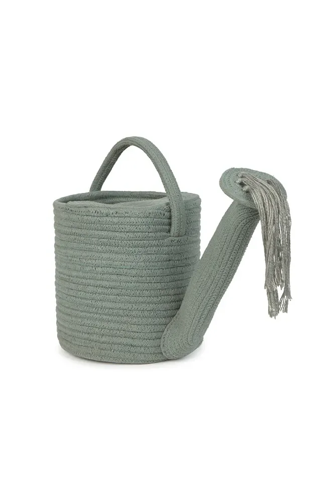 "Arrosoir osier, panier arrosoir, arrosoir décoratif pour plantes d'intérieur et balcon image"