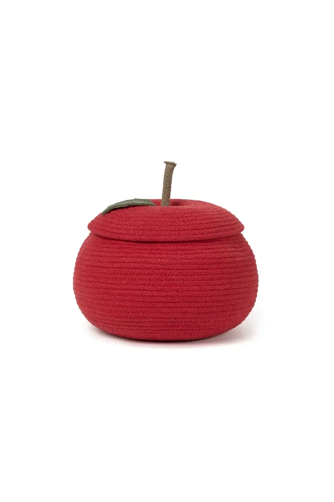 "Coussin décoratif pomme, coussin forme pomme, coussin doux pomme, idéal chambre enfant, salon image"
