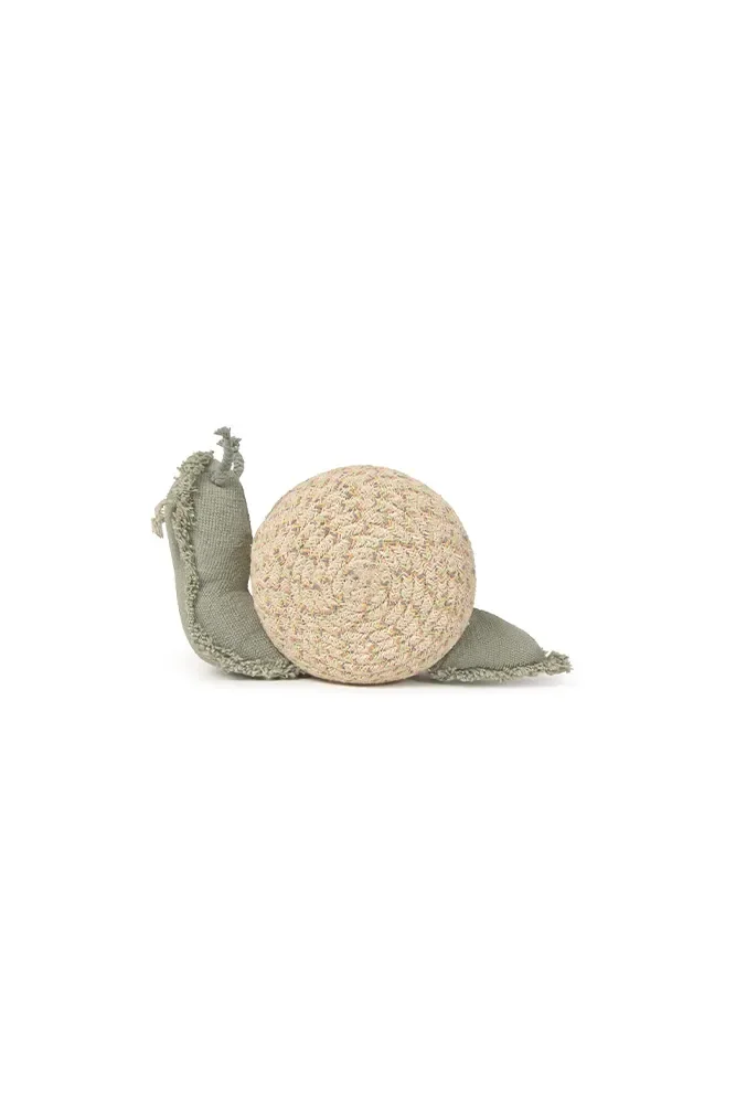 "Panier de rangement enfant en coton fait main image"