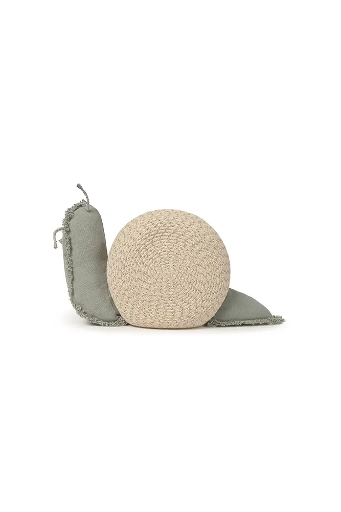 "Panier de rangement en coton fait main Lorena Canals pour chambre d'enfant et jouets image"