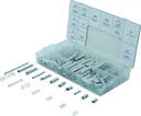 Assortiment de ressorts, ressorts de traction et de compression, 200 pièces