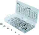 Assortiment d'écrous à chapeau, 150 pièces