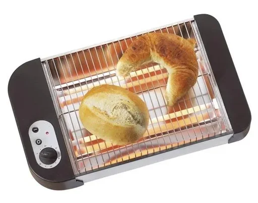 "Bread roll and pretzel toaster, 600 watts - flat toaster - toaster image"