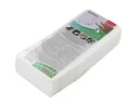 Éponge nettoyante pour saletés, lot de 10, blanche