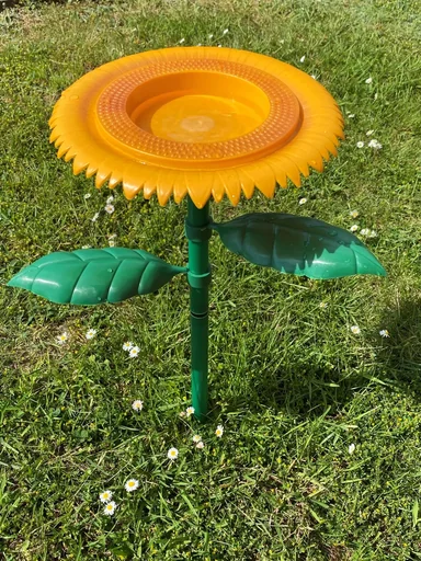 "Bain d'oiseaux "Tournesol" image"