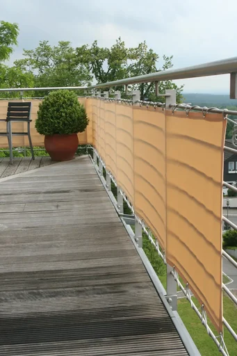 "Habiliage de balcon, sisal, 75 x 300 cm image"