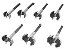 Forstner bit set 35-54 mm, 7 pieces