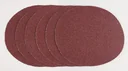 Papier abrasif K80, diamètre 125 mm, autocollant, 6 pièces