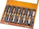 Set de ciseaux de sculpteur 12 pièces