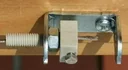 Kit de tension de corde chromé pour voile d'ombrage à tension par corde