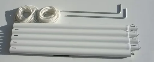 "Tige métallique pour voile d'ombrage, 270 cm image"