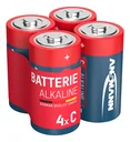 Pile alcaline Baby C - 4 pièces