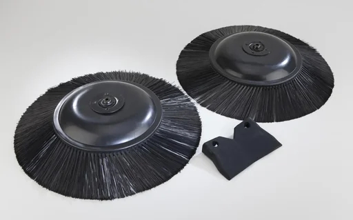 "Kit de pièces détachées pour balayeuse, 2 brosses + 1 joint d'étanchéité image"