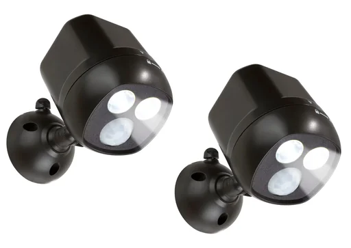 "Lumière de sécurité LED avec couplage radio, 2 pièces (Piles non incluses) image"