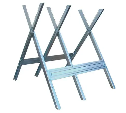 "Chevalet de sciage en bois pliable image"