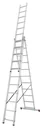 CORDA multi-purpose ladder 3x11 rungs
